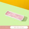 Detachable Tableware Drain Tray Double Layer Grids Design Dish Drainer Storage Tray Kitchen Accessory Easy Clean Dish Drainer