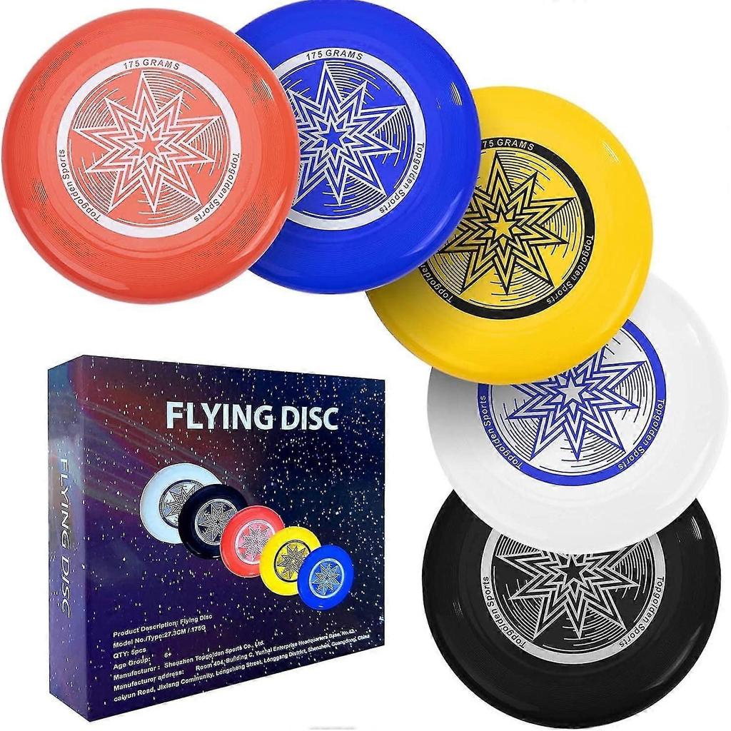 Eastgoing Ultimate Flying Disc 175 Gram, 10.75 Inch Sport Disc Loads of Colors Available, Suitable for Competitions, Team Flying Disc for Beach, Park