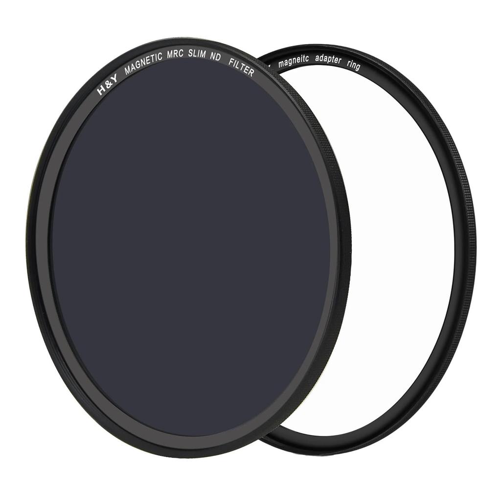 NK82 82mm Magnetic ND Filter Set with and ND1000 Thin and H&Y ND8, ND64, Filters, Frame, Anti-Static, Anti-Stain, Water-Repellent, Scratch-Resistant