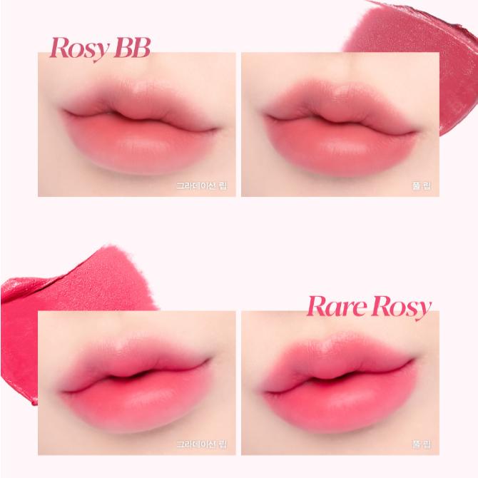 Espoir Крем-матовая губная помада The Sleek, 0,9 г, Rosy BB Edition, 2 цвета