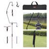 Folding Lamp Holder with Storage Bag Portable Lantern Hanger Detachable Outdoor Lamp Support Holder Camping Equipment