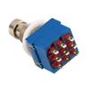 Creative Guitar Effect Pedal Foot Switch 3PDT 9-Pin Effect Device Controller for Guitar Bass 1PC Blue