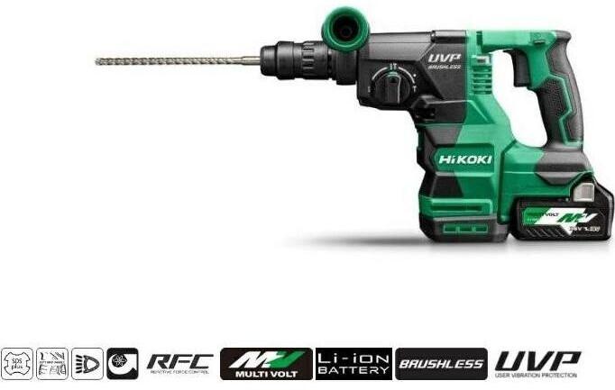 Аккумуляторный комбинированный перфоратор Hikoki DH3628DC DH3628DCWRZ