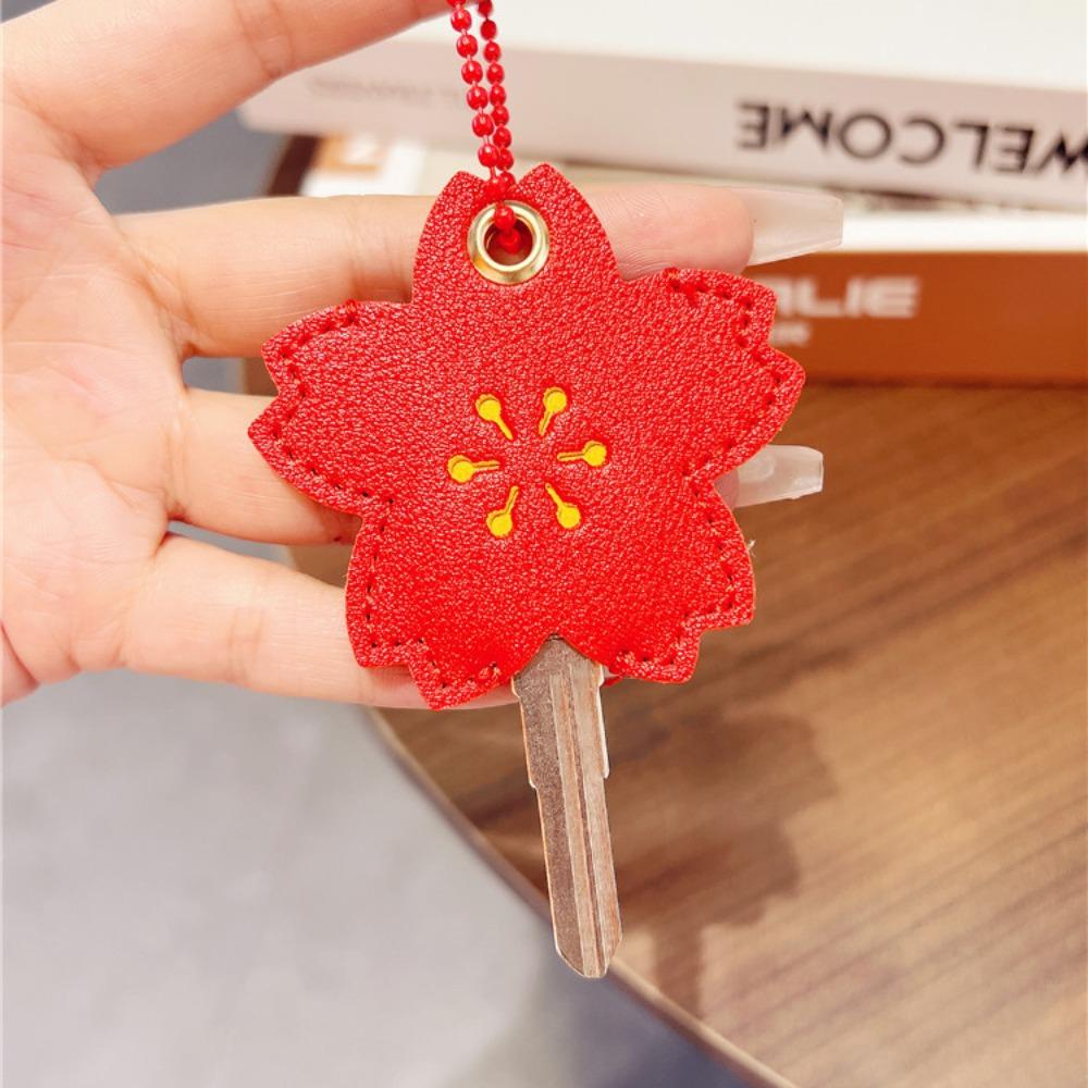 Multicolor Mini Key Case Flower Cartoon Protective Case High Quality Key Accessories
