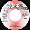 7inch Record MIKEY GENERAL / TEFLON - No Justice / Africa NONE Conscious Produ 2006 Jamaica Reggae, Ska & Dub Used