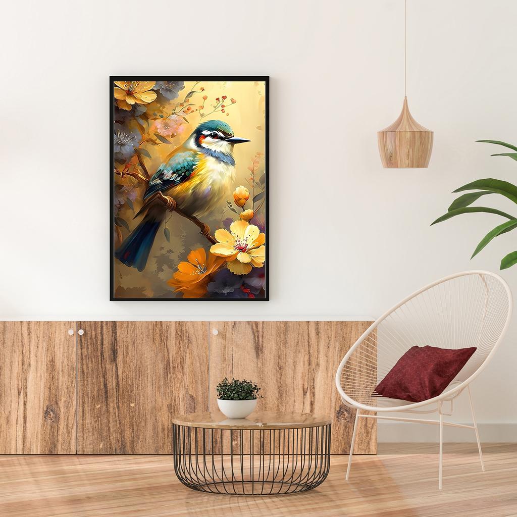 5D DIY Алмазная картина Милая птица Набор для вышивки крестом Мозаика Алмазная вышивка Роза Полный круглый квадратный дрель Украшение дома