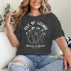 Vintage LGBT Clothes ISLE OF LESBOS Lesbian Streetwear GAY Pride Month Bisexual Couples Matching T Shirt Women Men Y2K Tops