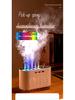 Silent Cross-Border Humidifier with Five-Hole Spray & Dynamic Seven-Color Aromatherapy