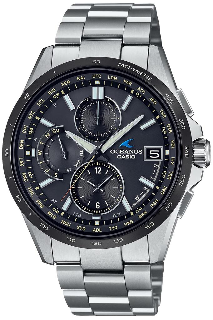 Casio Oceanus CLASSIC Line Solar Watch Silver Radio-Controlled OCW-T2600J-1AJF Men's