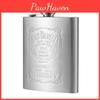 Нержавеющая 7 унций Портативная Стальная Фляга Тисненый Кувшин Печать Виски Алкоголь