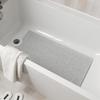 ПВХ Рулонный Нескользящий Коврик для Ванны, Экологичный Коврик для Душа, Накладка для Сцепления с Полом в Ванной, Приятный для Кожи и Гибкий, Дизайн для Отвода Воды