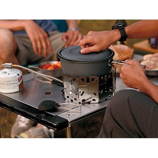 Snow Peak Компактная одноконфорочная горелка Складывающаяся Серия Yaen SCS-201 CS-251 GS-360 Готовность к чрезвычайным ситуациям
