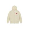 Comme des Garçons PLAY COMME des GARCONS PLAY Толстовка на молнии с красным сердцем 'Слоновая кость' Мужская AZ-T172-051-3