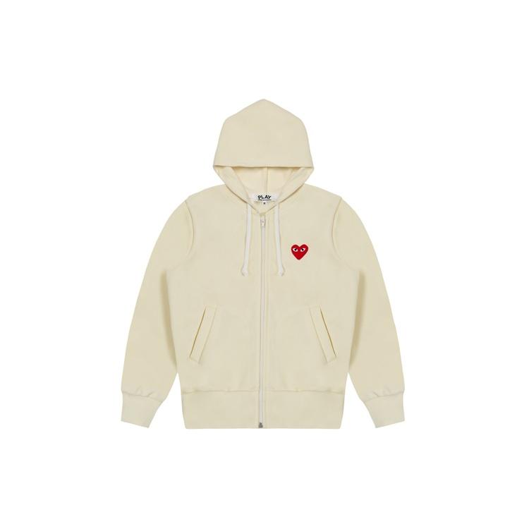 Comme des Garçons PLAY (WMNS) COMME des GARCONS PLAY Zip Hooded Jacket 'Yellow' Women's AZ-T171-051-3