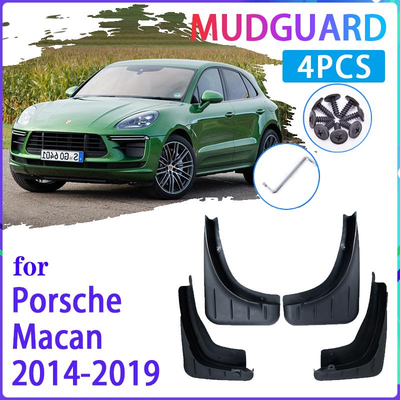 Car Mud Flaps for Porsche Macan 2014~ 2015 2016 2017 2018 Mudguard Splash Guard Fender Mudflaps Auto