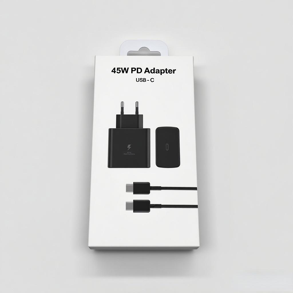 Совместимо с быстрыми зарядными устройствами Samsung PD45W/25W EU/US