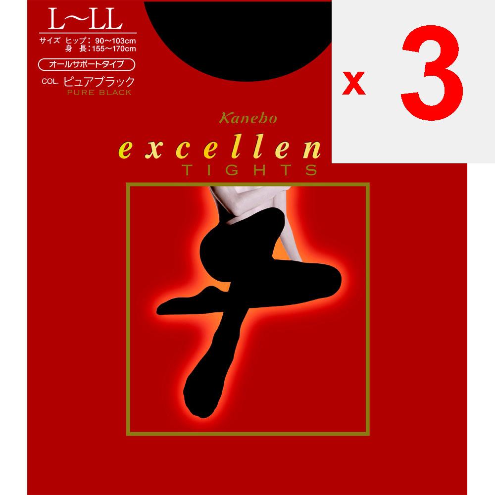 Kanebo Колготки EXCELLENCE (110 денье) Колготки L-LL 100 денье или больше Материал] Нейлон, полиуретан Колготки 100 денье или больше