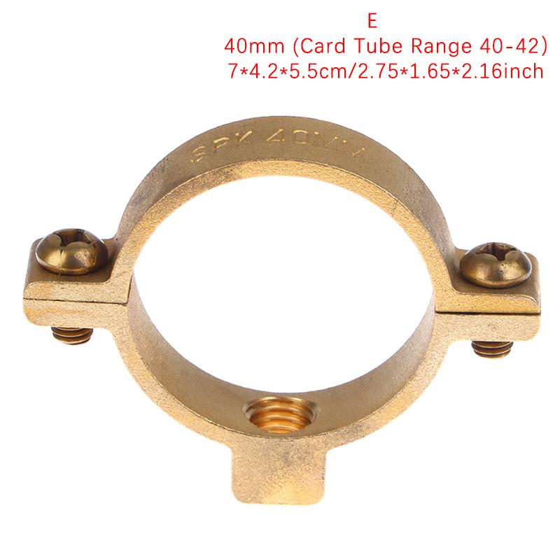 Подходит для латунной трубы M10 с внешним диаметром 15 22 28 35 40 мм, кронштейн для крепления трубы, фиксированный