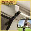 Car Ceiling Storage Net Roof Luggage Mesh Bag Adjustable Travel Storage Bag Tent Towel Camper Car Accessories Supplies Interior