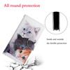 Galaxi S21 S20 Fe Leather Case On For Samsung Galaxy S21 Ultra S20 Fe S10 S8 S9 Plus Cases Cat Butterfly Flip Wallet Cover Women