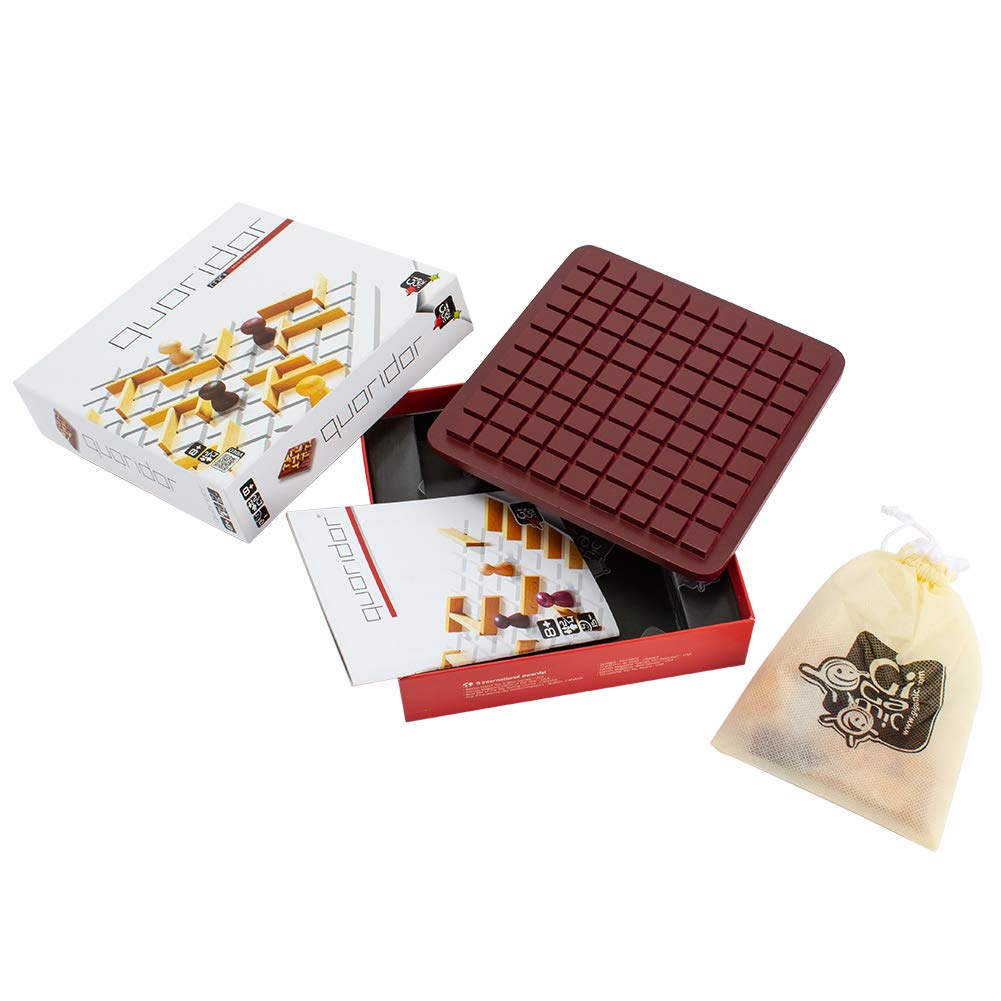 Gigamic Corridor Mini QUORIDOR MINI Настольная игра GDQO Деревянная настольная игра Игрушка Развивающая игрушка Детская игра для тренировки мозга Франция [Gigamic]