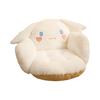 Cute Plush Chair Cushion Lazy Sofa Backrest Integrated