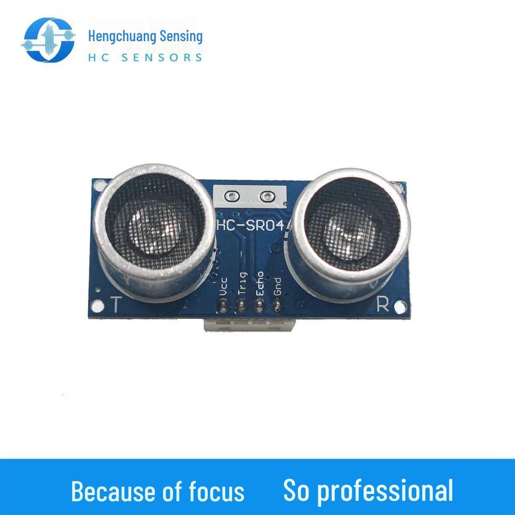 Hengchuang Ultrasonic Sensor Module for Long-Distance Detection in Industrial Robots, HC-SR04 Compatible