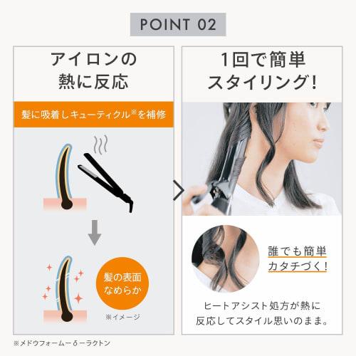 SALONIA Молочко для укладки (Прямо) 120 мл Натуральный травяной ароматизатор