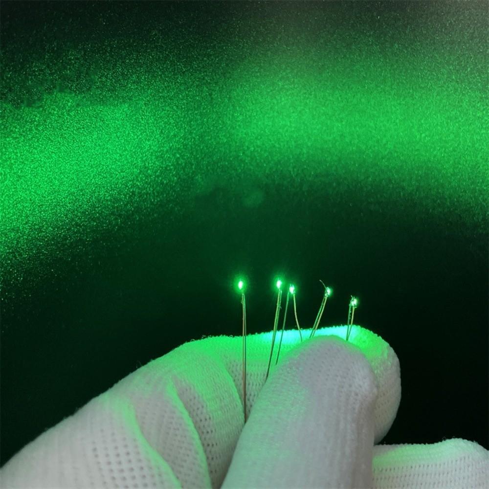10Pcs Red Black Line 0805LED SMD Wire Light HO N OO Scale Pre-soldered Micro Railway Decoration