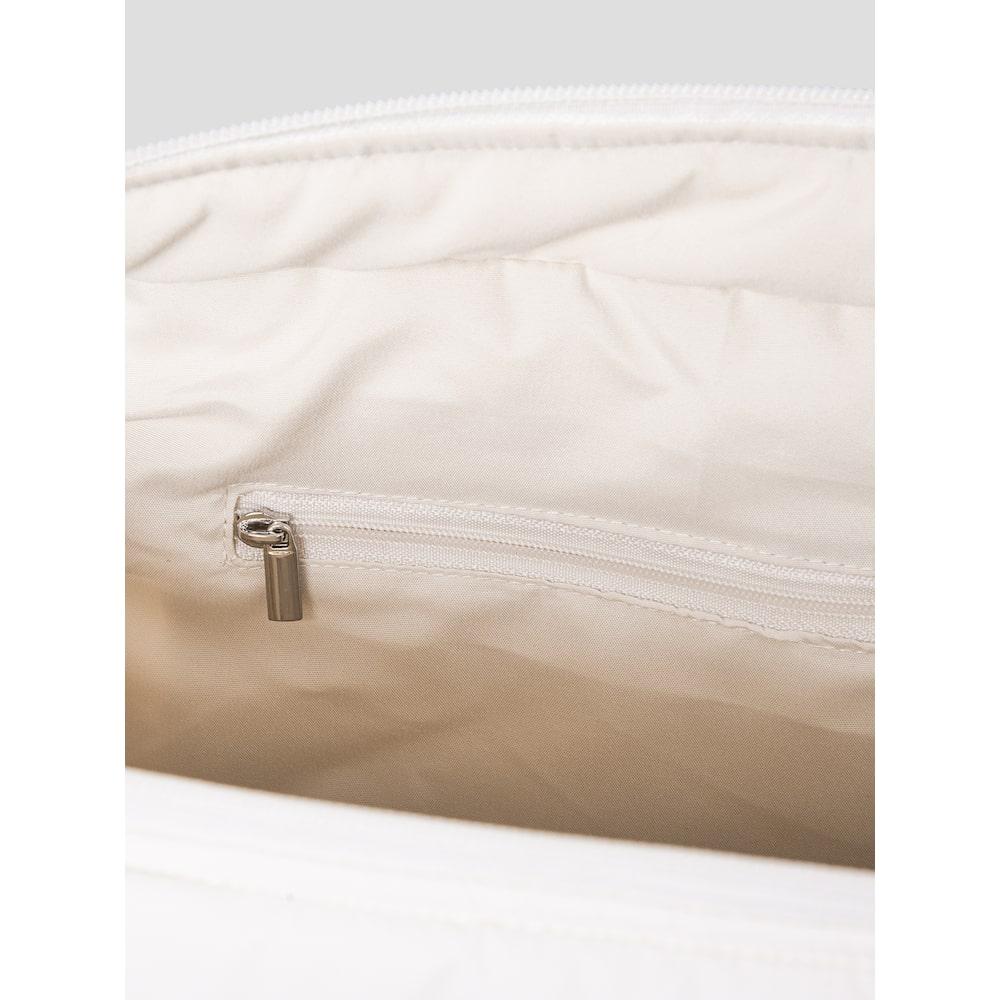 8Seconds Padded Big Shoulder Bag Ivory