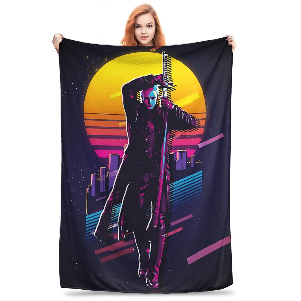 Devil May Cry 5 Dante Plush Blanket Kids Adult  Flannel Throw Blanket For Living Room Warm Design Quality Bedspread Gift