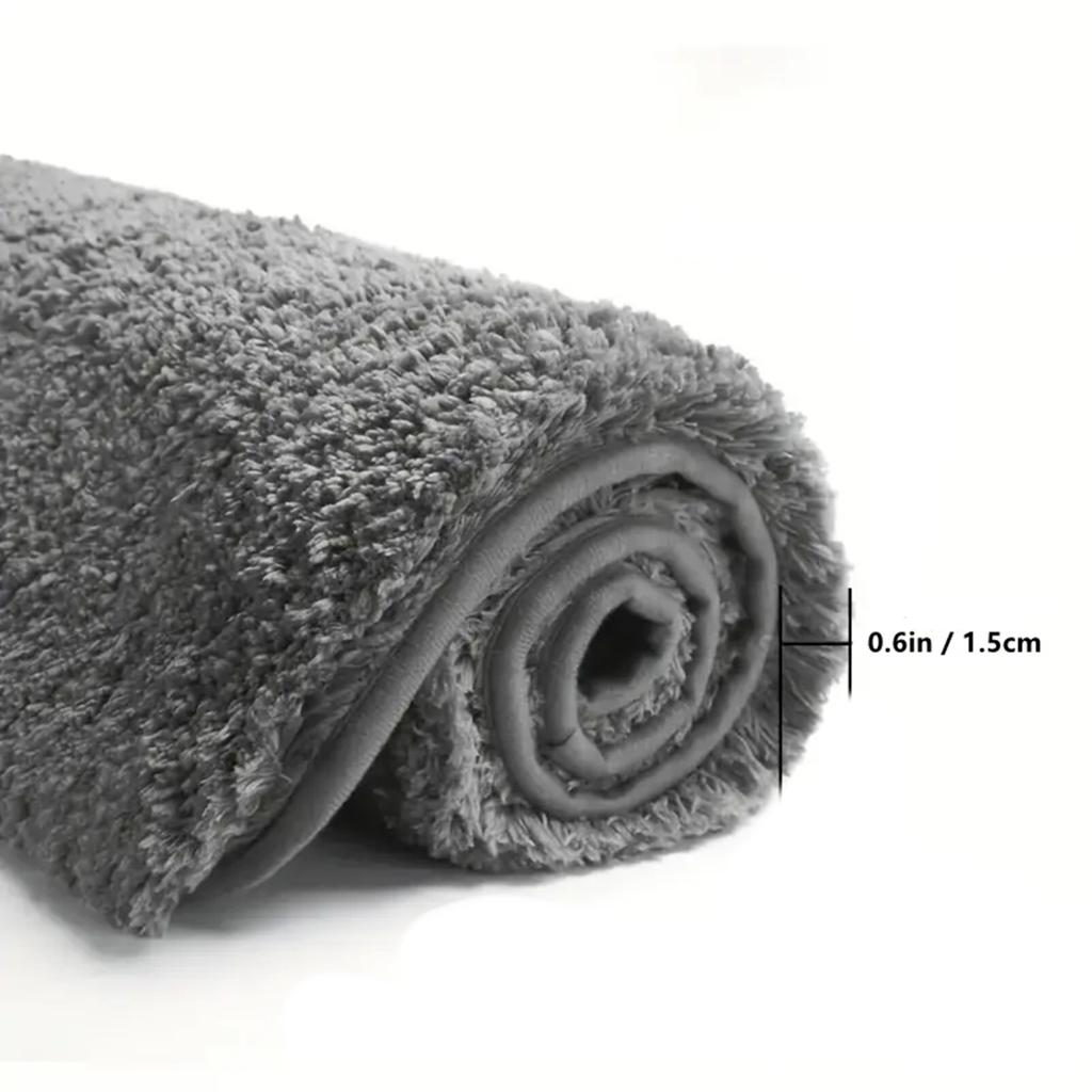 Утолщенный супер впитывающий супер нескользящий коврик для ванной комнаты ковер нескользящий прочный коврик для унитаза входная дверь коврик украшение дома