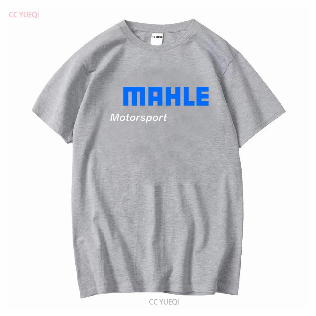 Новая мужская футболка Mahle Motorsport с логотипом, размер США от S до 5XL, с длинным или коротким рукавом, винтажная, стираная, уличная мода, дизайнерская одежда