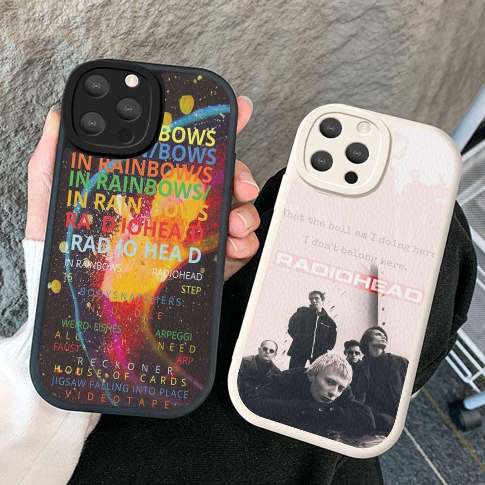 Модный Дизайн Чехол Radiohead для Телефона Жесткая Кожа Для iPhone 16 15 14 13 12 Mini 11 14 Pro Max Xs X Xr 7 8 Plus Fundas