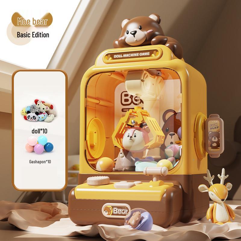 Mini Claw Machine Toy for Kids - Home Use Electric Doll Grabber