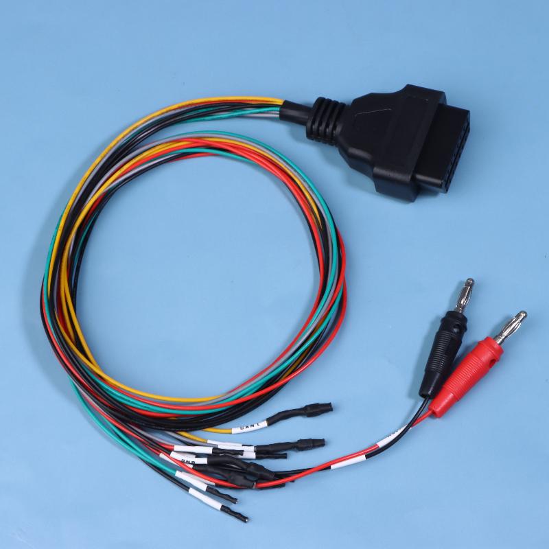 Car Obd2 Diagnostic Adapter Universal Ecu Connection Cable Ecu Pinout 12V Switch Mpps Obd Breakout Tricore Interface Cable