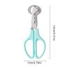 Quail Egg Scissor Kitchen Tools Durable Quail Egg Shell Scissors Rust Resistant Stainless Steel Blade Egg Shell Opener