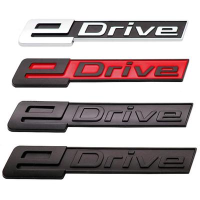 3D ABS eDrive логотип автомобиля задний багажник крыло эмблема значок наклейка авто Стайлинг для B/MW eDrive 225 i4 i3 i8 X1 X5 530e i01 i12 i15