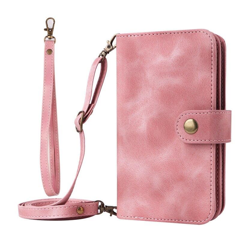 Luxury Wallet Zipper Leather Case For Samsung S23 S22 S21 Ultra S20 FE S10 S9 S8Plus A13 A23 A33 A53 A12 A22 A32 A52 /Redmi Note 11 10 Poco X4 M4 Pro