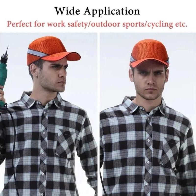 1Pc Work Safety Bump Cap Baseball Hat Anti Collision Hard Helmet Head Protection