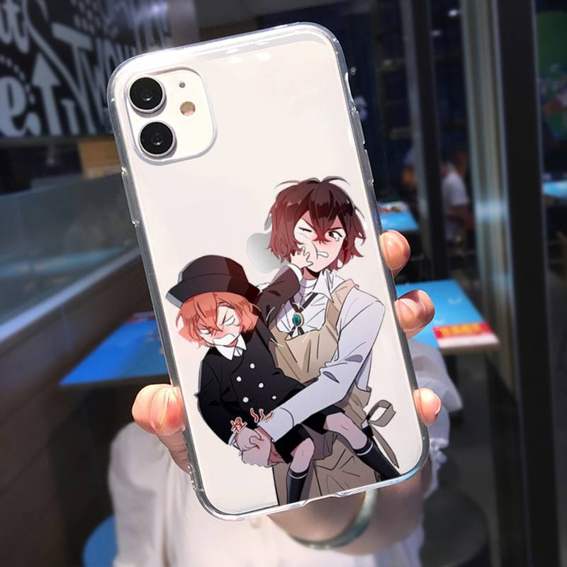 Чехол для телефона RUICHI Bungou Stray Dogs Dazai Osamu для iPhone 11 12 Mini 13 Pro XS Max X 8 7 6s Plus 5 SE XR