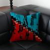 Sharp And Dark Style Of PParasite Movie Cushion Cover Pillow Case Antidustmite Invisible zipper silky plush cushion