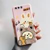 Silicone Back Cover for Huawei P10 Plus Soft Cute Rabbit Panda TPU Bumper Protective Phone Case HuaweiP10 P10Plus Fundas Housing