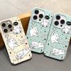 Чехол для телефона iPhone 11 13, чехол для iPhone 12 14 15 16 Pro Max 12 Pro 15 Plus, кожаный, окрашенный, водонепроницаемый, устойчивый к падениям и износу, мультяшный
