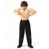 Muscle Man Role Play T-Shirt: Fake Chest & Abs Costume for Boys