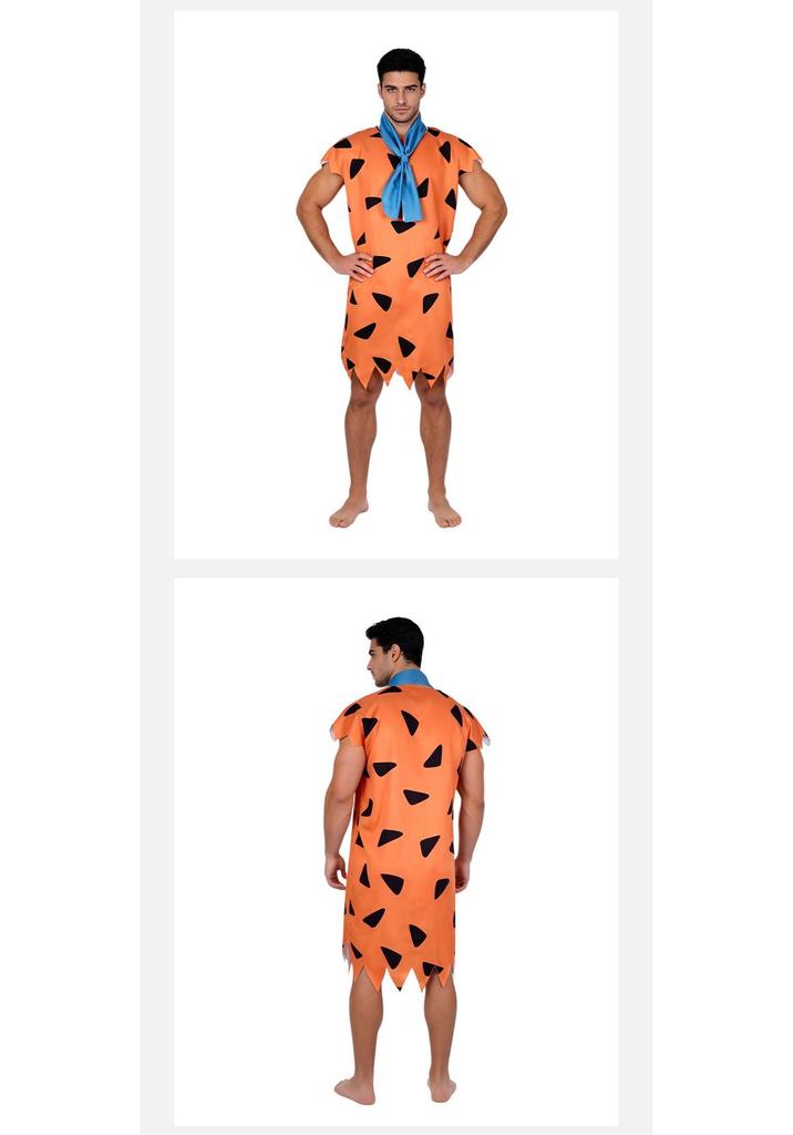 CrossW Modern Primitive Tribal Cosplay Costume - Ethnic Man Theme Clothing for Halloween & Performances