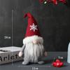 Originality Christmas Decorations Durable Gnome Santa Claus Faceless Doll Dwarf Red Hat Dirt-proof