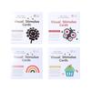 Aipinqi Baby Visual Stimulation Cards: Newborn Black and White Early Education and Tracking Cards