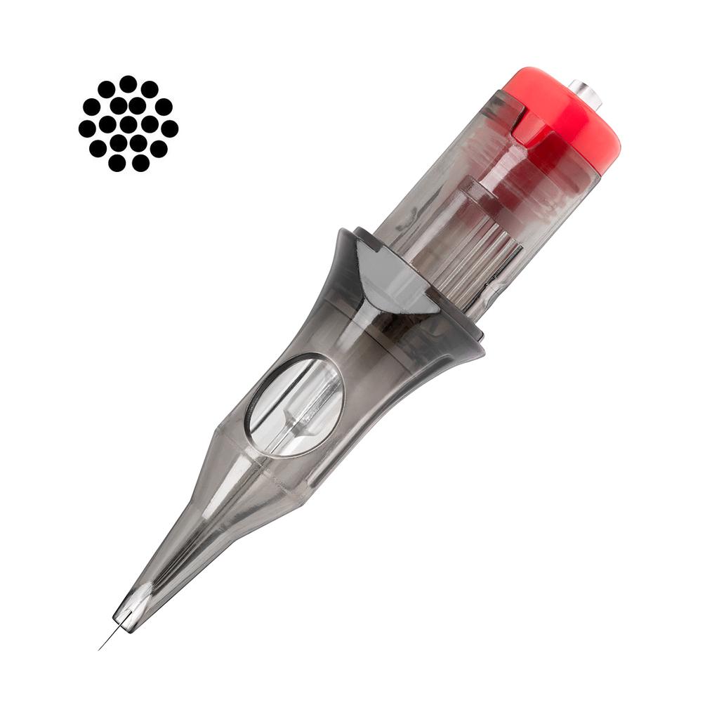 Cartridge Do Tatuażu El Cartel V2 - 0.30 18Rl Medium Taper 10 Szt.