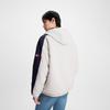 Tommy Hilfiger Модная мужская куртка с капюшоном, приталенная, с блоками контрастных цветов, из искусственного мутона, мужские куртки, красный, белый, синий, XJ0XJ00881